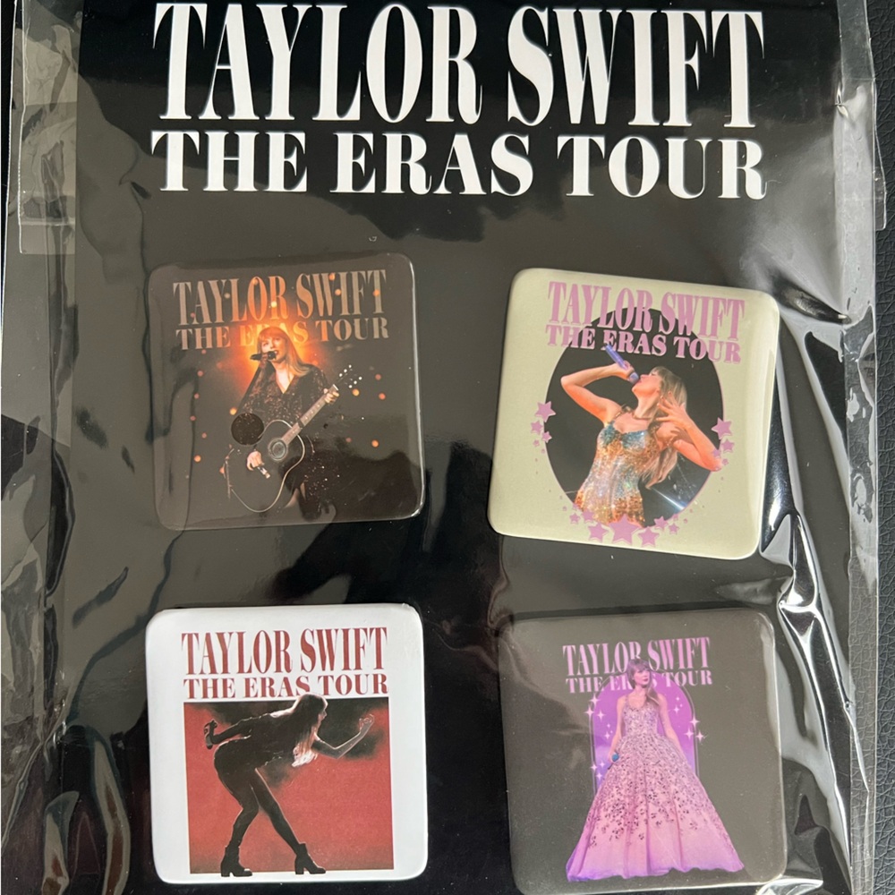 Taylor Swift era’s tour pins